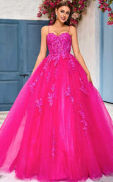 1 of 9 Jadore J25029 Hot-Pink