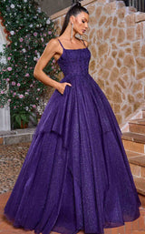 2 of 5 Jadore J26001 Purple