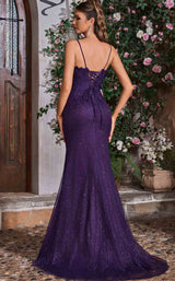 6 of 10 Jadore J26003 Purple