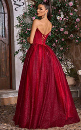 2 of 8 Jadore J26008 Burgundy