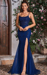 1 of 11 Jadore J26009 Navy