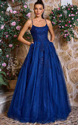 1 of 7 Jadore J26010 Navy