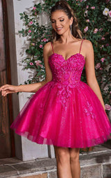 2 of 7 Jadore J26077 Hot-Pink