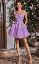 3 of 7 Jadore J26080 Violet