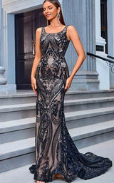 1 of 6 Jadore JM209 Black-Nude