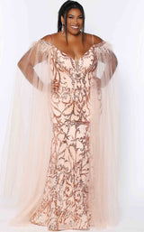 2 of 9 Sydneys Closet JK2102 Rose Gold