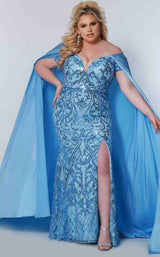 1 of 3 Sydneys Closet JK2211 Powder Blue