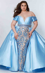 1 of 4 Sydneys Closet JK2213 Powder Blue