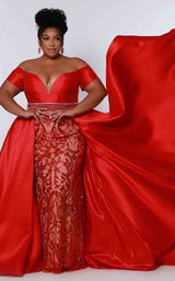 2 of 4 Sydneys Closet JK2213 Scarlet
