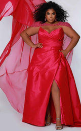 2 of 4 Sydneys Closet JK2214 Fuchsia