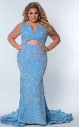 2 of 7 Sydneys Closet JK2301 Powder Blue