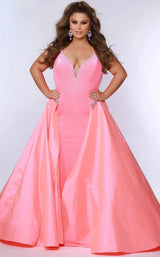 1 of 6 Sydneys Closet JK2305 Hot Coral