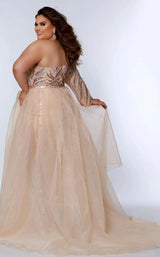 4 of 4 Sydneys Closet JK2309 Champagne-Swirl