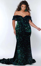 1 of 8 Sydneys Closet JK2313 Peacock