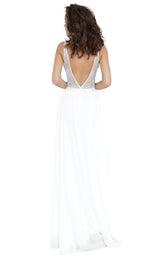 2 of 4 Jovani JVN00944BG Off White