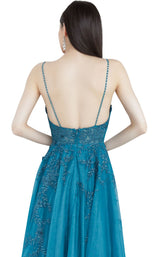 4 of 4 JVN JVN02266 Teal Teal