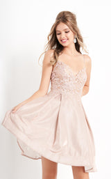 3 of 4 Jovani JVN04010BG Nude