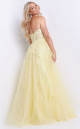 2 of 2 Jovani JVN05811BG Yellow