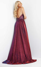 2 of 2 Jovani JVN07379BG Purple
