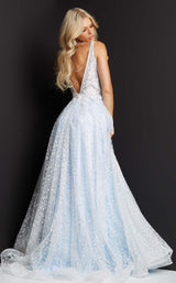 2 of 2 Jovani JVN08421BG Light Blue