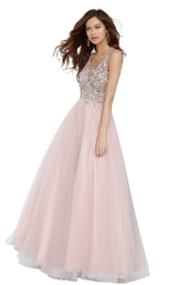 1 of 4 Jovani JVN2007BG Blush