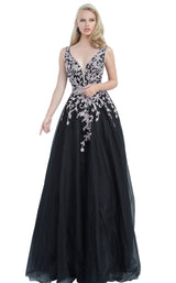 1 of 8 JVN JVN2302BG Black-Rose