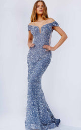 3 of 4 JVN JVN23114 Grey