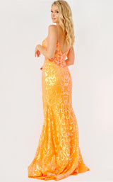 3 of 4 JVN JVN23216 Neon-Orange