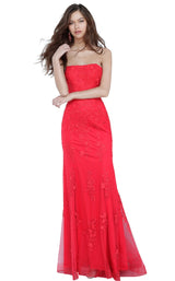 2 of 6 JVN JVN3097 Red Burgundy