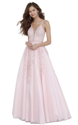 1 of 4 Jovani JVN3388BG Light Pink