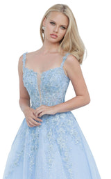 2 of 2 Jovani JVN4271BG Sky