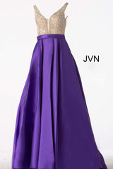 7 of 12 JVN JVN60696 Dark Purple