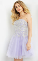 3 of 4 JVN JVN63635 Light-Lavender-Silver