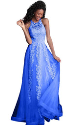 4 of 16 Jovani JVN64157BG Royal