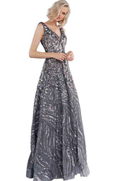2 of 12 Jovani JVN66727BG Gunmetal