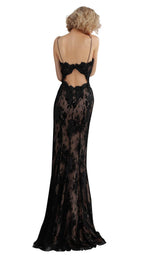 4 of 12 Jovani JVN66971BG Black