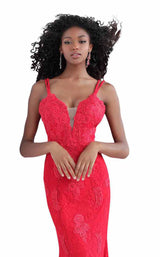 9 of 12 Jovani JVN66971BG Red
