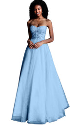 3 of 10 Jovani JVN67048BG Light Blue