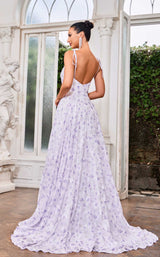 5 of 7 Jadore J24018 Purple Print