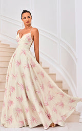 3 of 8 Jadore J24052 Pink Print