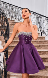 6 of 9 Jadore J24076 Purple