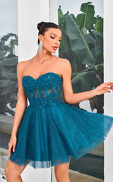 3 of 9 Jadore J24080 Teal