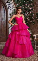 2 of 7 Jadore J26021 Hot Pink