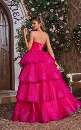 5 of 7 Jadore J26021 Hot Pink