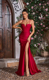 3 of 8 Jadore J26027 Maroon