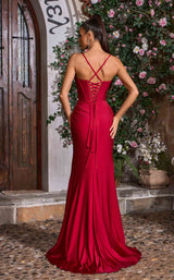 8 of 8 Jadore J26027 Maroon
