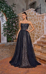 1 of 7 Jadore J26029 Black/Nude