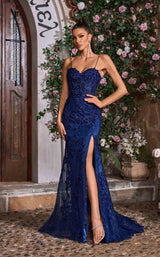 3 of 9 Jadore J26032 Navy