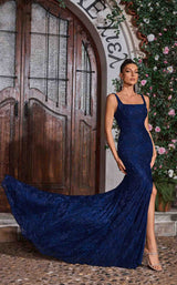 3 of 8 Jadore J26035 Navy
