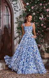 1 of 6 Jadore J26043 Blue Print